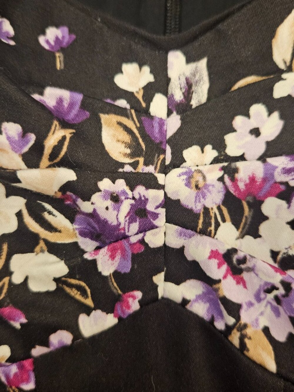 White House Black Market Floral Fit & Flare Dress Size 2 - Picture 4 of 9